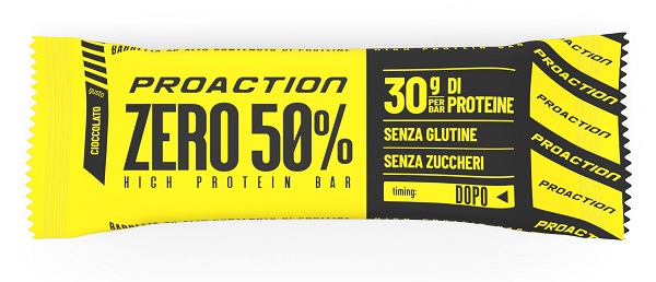 PROACTION FIT ZERO BAR 50% CIOCCOLATO 60 G - farmacia187.it