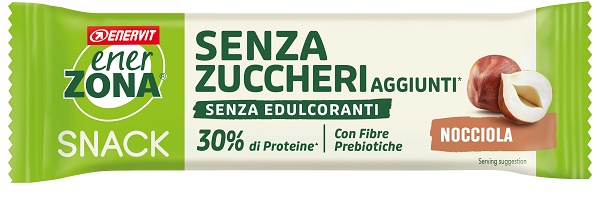 ENERZONA SNACK NOCCIOLE CIOCCOLATO LATTE 33 G - farmacia187.it