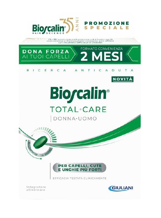 BIOSCALIN TOTAL CARE 60 COMPRESSE PROMO - farmacia187.it