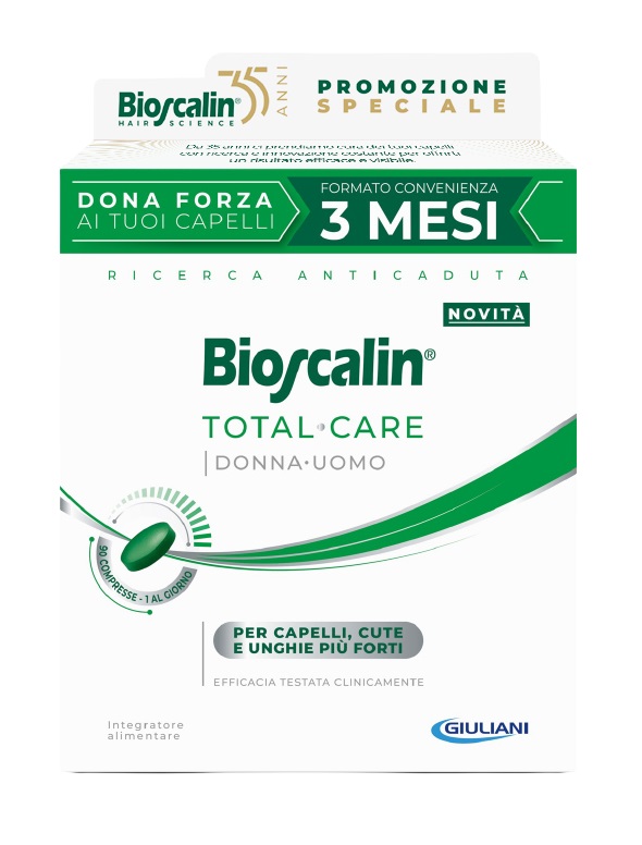 BIOSCALIN TOTAL CARE 90 COMPRESSE PROMO - farmacia187.it