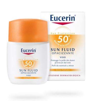 EUCERIN SUN VISO FLUID FP50+ 50 ML - farmacia187.it