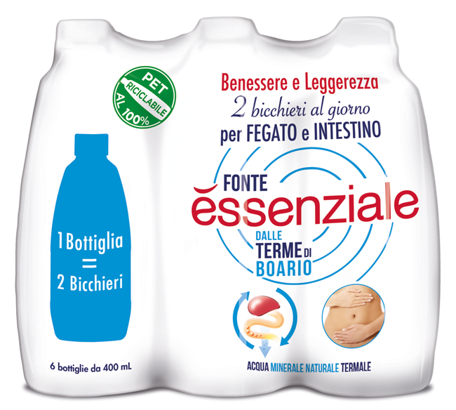 FONTE ESSENZIALE PET 6 X 400 ML - farmacia187.it