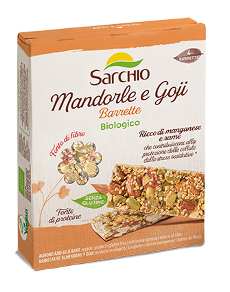 BARRETTE MANDORLE E GOJI 4X20 G - farmacia187.it