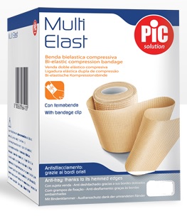 BENDA ELASTICA COMPRESSIVA A LUNGA ESTENSIBILITA' MULTI-ELAST 10 CM X 7 M - farmacia187.it