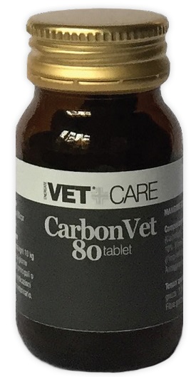 VETCARE CARBONVET 80 COMPRESSE 500 MG - farmacia187.it