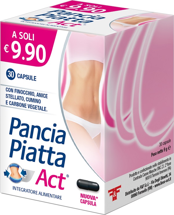 PANCIA PIATTA ACT 30 CAPSULE - farmacia187.it