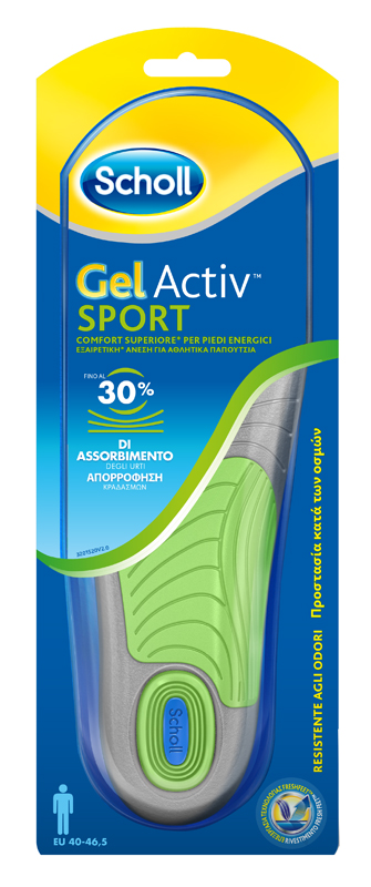 SCHOLL GEL ACTIV SPORT UOMO - farmacia187.it
