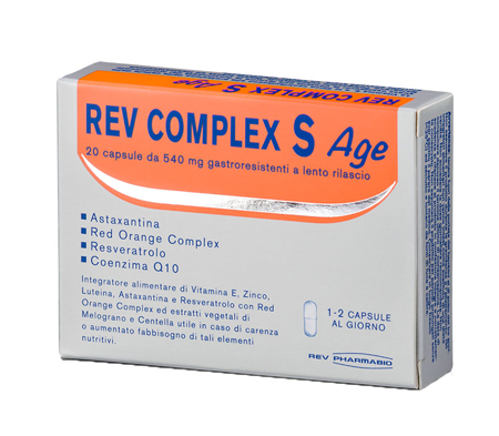 REV COMPLEX S AGE 20 CAPSULE - farmacia187.it