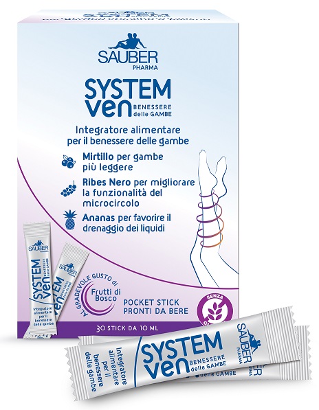 SAUBER SYSTEM VEN 30 STICK 10 ML - farmacia187.it