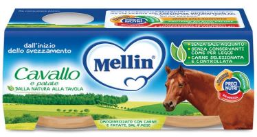 MELLIN OMOGENEIZZATO CAVALLO E PATATE 2 X 80 G - farmacia187.it