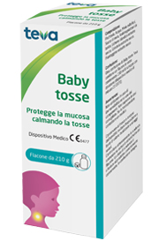 BABY TOSSE TEVA SCIROPPO 210 G - farmacia187.it