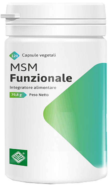 MSM FUNZIONALE 120 CAPSULE DA 590 MG - farmacia187.it