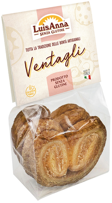 BISCOTTI SFOGLIA VENTAGLI 130 G - farmacia187.it