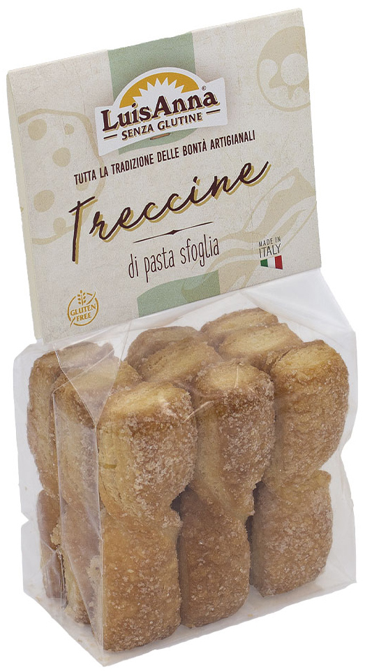 BISCOTTI SFOGLIA TRECCINE 130 G - farmacia187.it