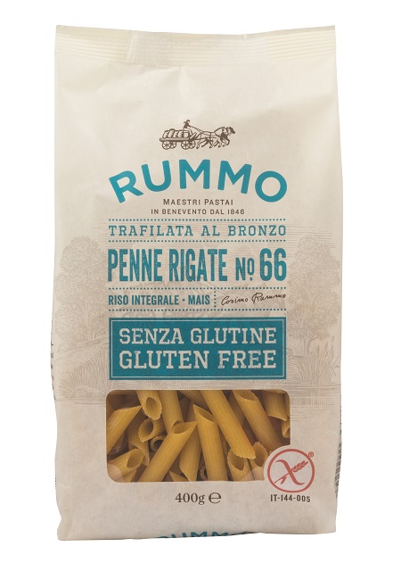 RUMMO PENNE RIGATE N66 DI RISO INTEGRALE E MAIS 400 G - farmacia187.it