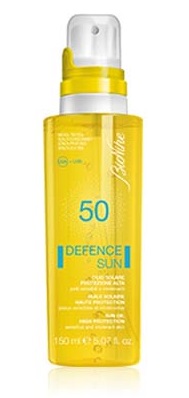 DEFENCE SUN 50 OLIO SOLARE PROTEZIONE ALTA 150 ML - farmacia187.it