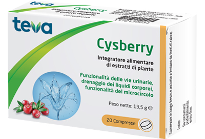 CYSBERRY TEVA 20 COMPRESSE - farmacia187.it
