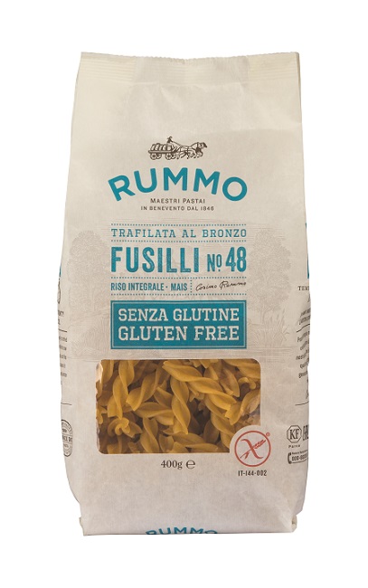 RUMMO FUSILLI N48 DI RISO INTEGRALE E MAIS 400 G - farmacia187.it