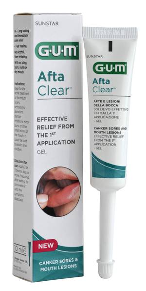 GUM AFTACLEAR GEL 10 ML - farmacia187.it