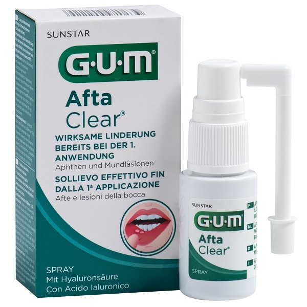 GUM AFTACLEAR SPRAY 15 ML - farmacia187.it