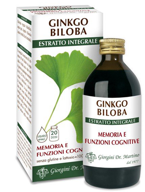 GINKGO BILOBA ESTRATTO INTEGRALE 200 ML - farmacia187.it