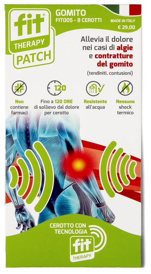 CEROTTO FIT THERAPY GOMITO 8 PEZZI - farmacia187.it