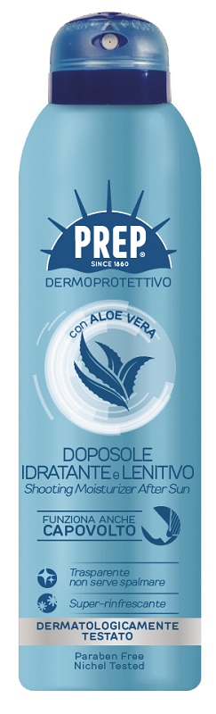 PREP DERMOPROTETTIVO DOPOSOLE IDRATANTE E LENITIVO CON ALOE VERA 150 ML - farmacia187.it