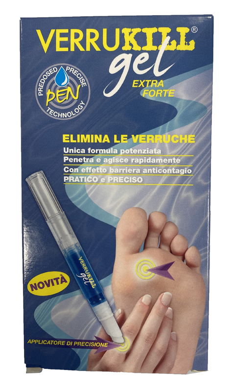 VERRUKILL GEL RIMOZIONE VERRUCHE 2 ML - farmacia187.it