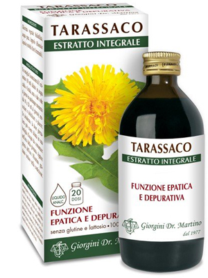 TARASSACO ESTRATTO INTEGRALE 200 ML - farmacia187.it
