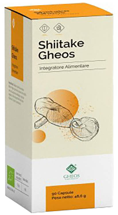 SHIITAKE GHEOS 90 CAPSULE DA 540 MG - farmacia187.it