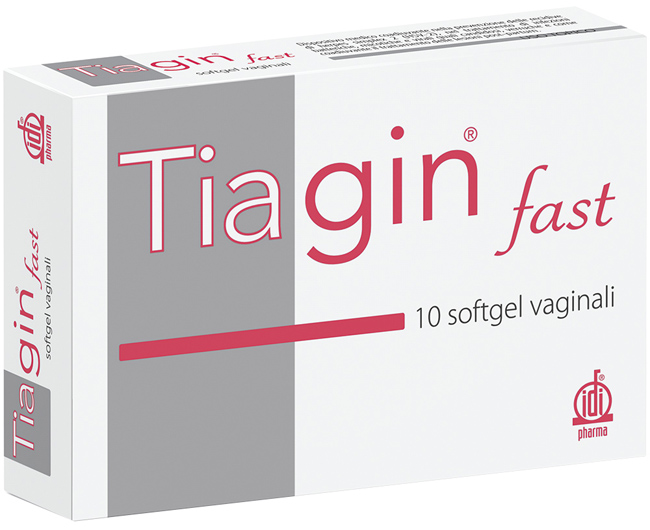 TIAGIN FAST 10 CAPSULE VAGINALI SOFTGEL - farmacia187.it
