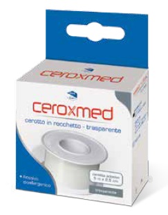 CEROXMED ROCCHETTO TRASPARENTE IPOALLERGENICO 5MX2,5 CM - farmacia187.it
