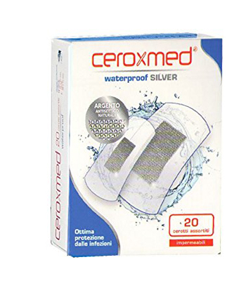 CEROXMED WATERPROOF SILVER 20 PEZZI ASSORTITI - farmacia187.it