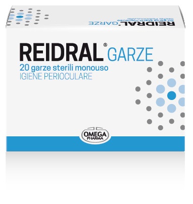 REIDRAL GARZE OCULARI 20 PEZZI - farmacia187.it