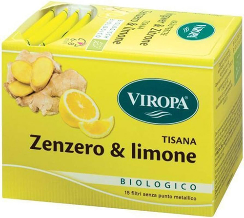 VIROPA ZENZERO&LIMONE BIOLOGICO 15 FILTRI - farmacia187.it