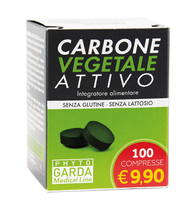 CARBONE VEGETALE ATTIVO 100 COMPRESSE - farmacia187.it