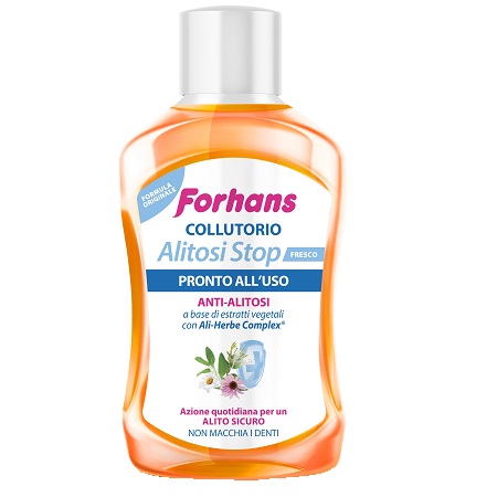 FORHANS ALITOSI STOP COLLUTORIO 500 ML - farmacia187.it