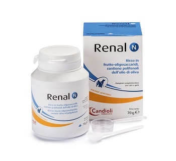 RENAL N MANGIME COMPLEMENTARE PER CANI E GATTI BARATTOLO 70 G - farmacia187.it