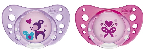 CHICCO SUCCHIETTO AIR GIRL IN CAUCCIU' 6-16 MESI 2 PEZZI - farmacia187.it