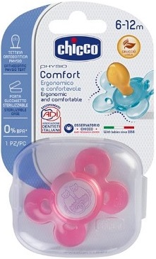 CHICCO SUCCHIETTO COMFORT GIRL IN CAUCCIU' 6-16 MESI 1 PEZZO - farmacia187.it
