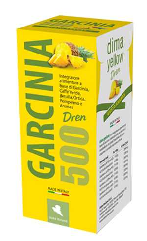 GARCINIA 500 DREN DIMA YELLOW ANANAS 500 ML - farmacia187.it