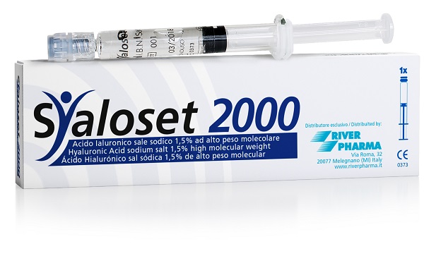 SIRINGA INTRA-ARTICOLARE SYALOSET 2000 ACIDO IALURONICO 1,5% 2 ML 1 PEZZO - farmacia187.it