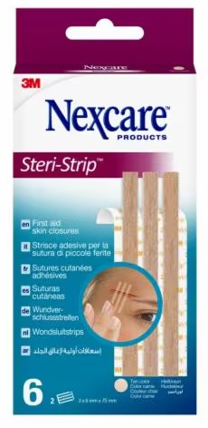 CEROTTO PER SUTURA STERI STRIP SKIN 6X75 MM 6 STRISCE - farmacia187.it