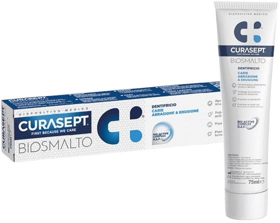 CURASEPT BIOSMALTO CARIE DENTIFRICIO 75 ML - farmacia187.it