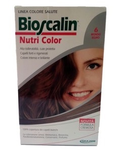BIOSCALIN NUTRI COLOR 6 BIONDO SCURO SINCROB 124 ML - farmacia187.it