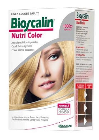 BIOSCALIN NUTRI COLOR 1000SS PLATINO SINCROB 124 ML - farmacia187.it