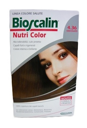 BIOSCALIN NUTRI COLOR 4,36 CIOCCOLATO SINCROB 124 ML - farmacia187.it