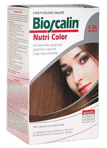 BIOSCALIN NUTRI COLOR 7,36 NOCCIOLA SINCROB 124 ML - farmacia187.it