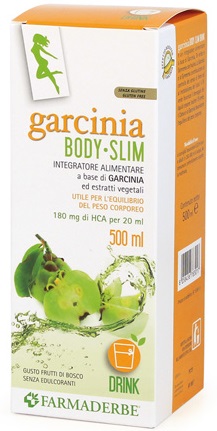 GARCINIA BODY SLIM GUSTO FRUTTI DI BOSCO 500 ML - farmacia187.it