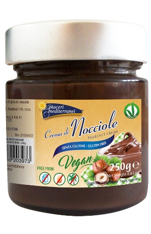 PIACERI MEDITERRANEI CREMA NOCCIOLA 250 G - farmacia187.it